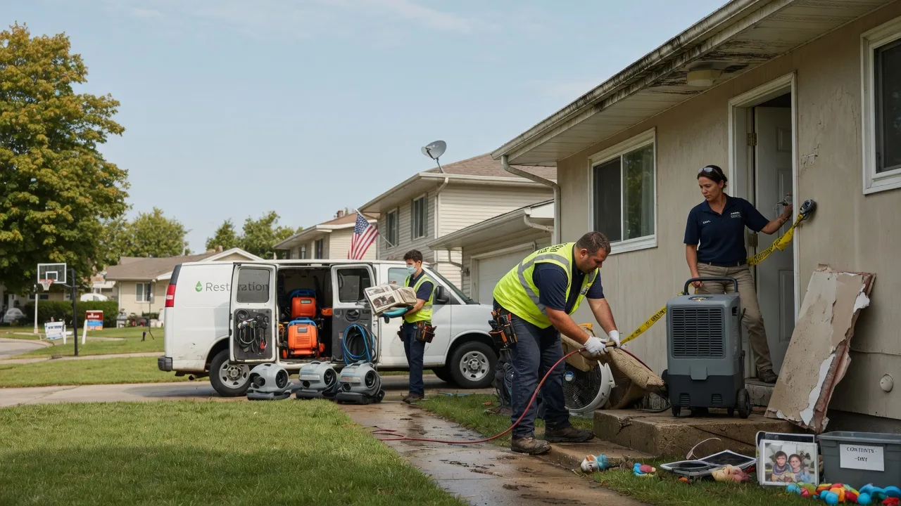 Water Damage Restoration in Geneseo, KS near me